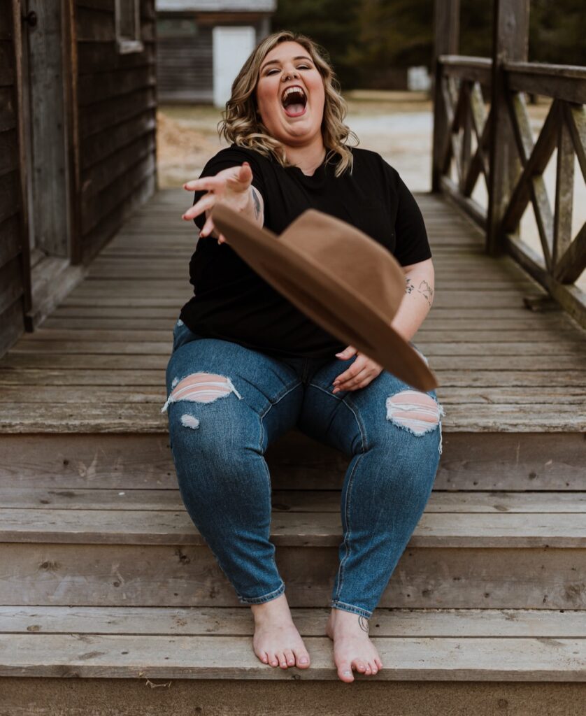Body Positive Woman defies weight shaming